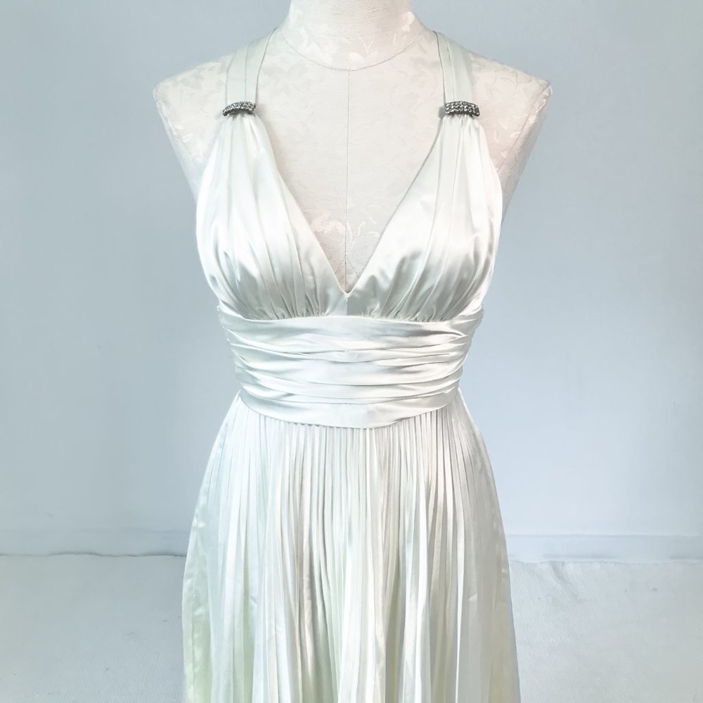 Vintage 90s S Marilyn Monroe Dress Party White - Picture 6 of 8